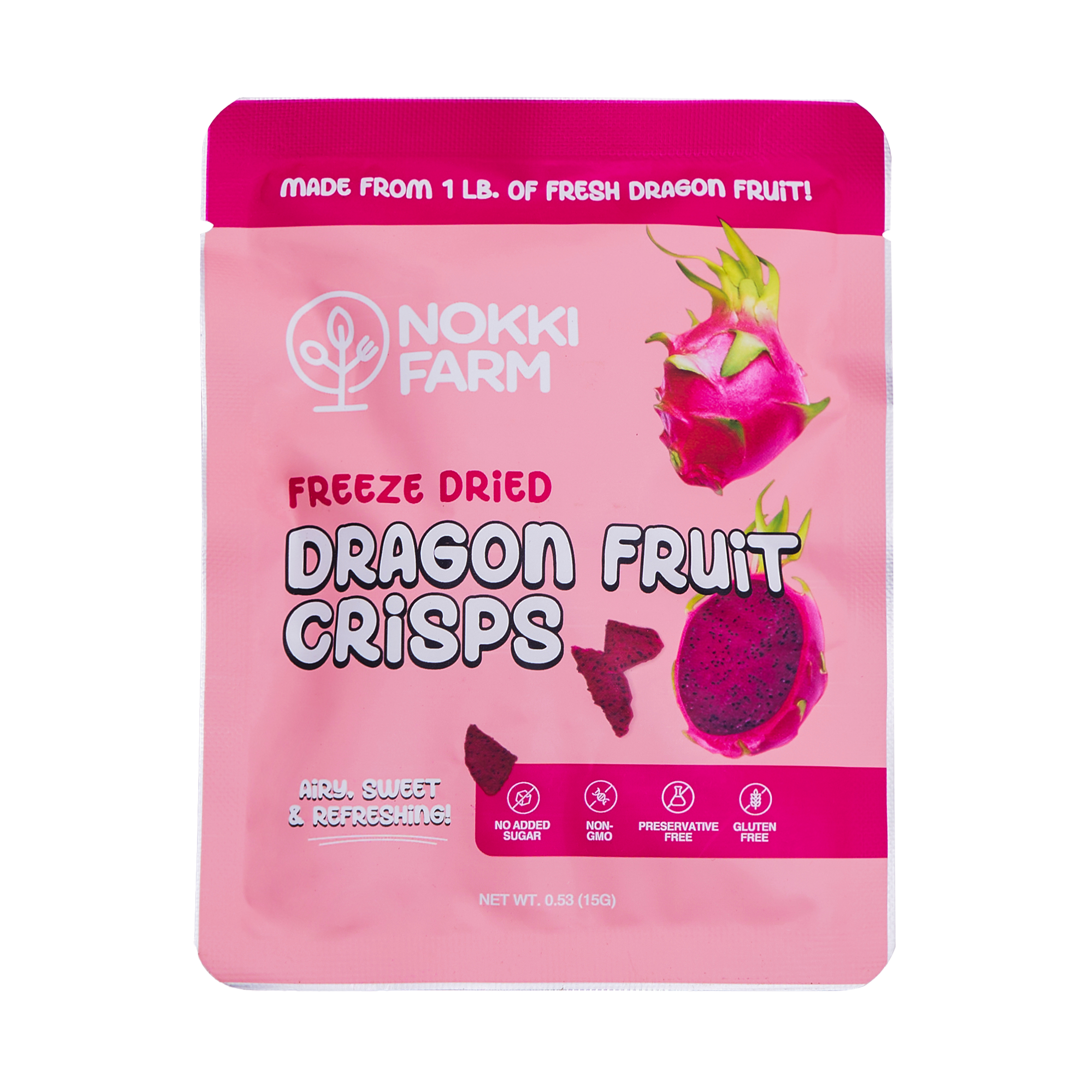 Freeze-Dried Red Dragon Fruit