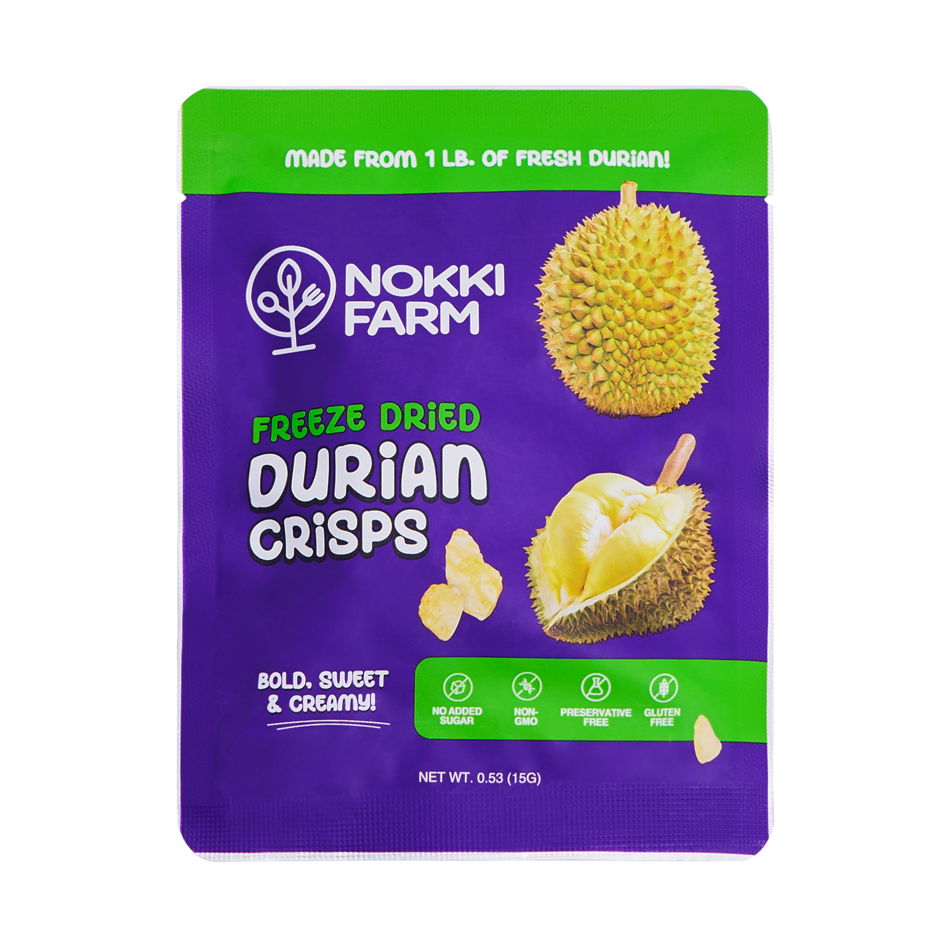 Freeze-Dried Durian