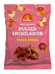 Dulces Enchilados - Spicy Peach Rings 5 oz