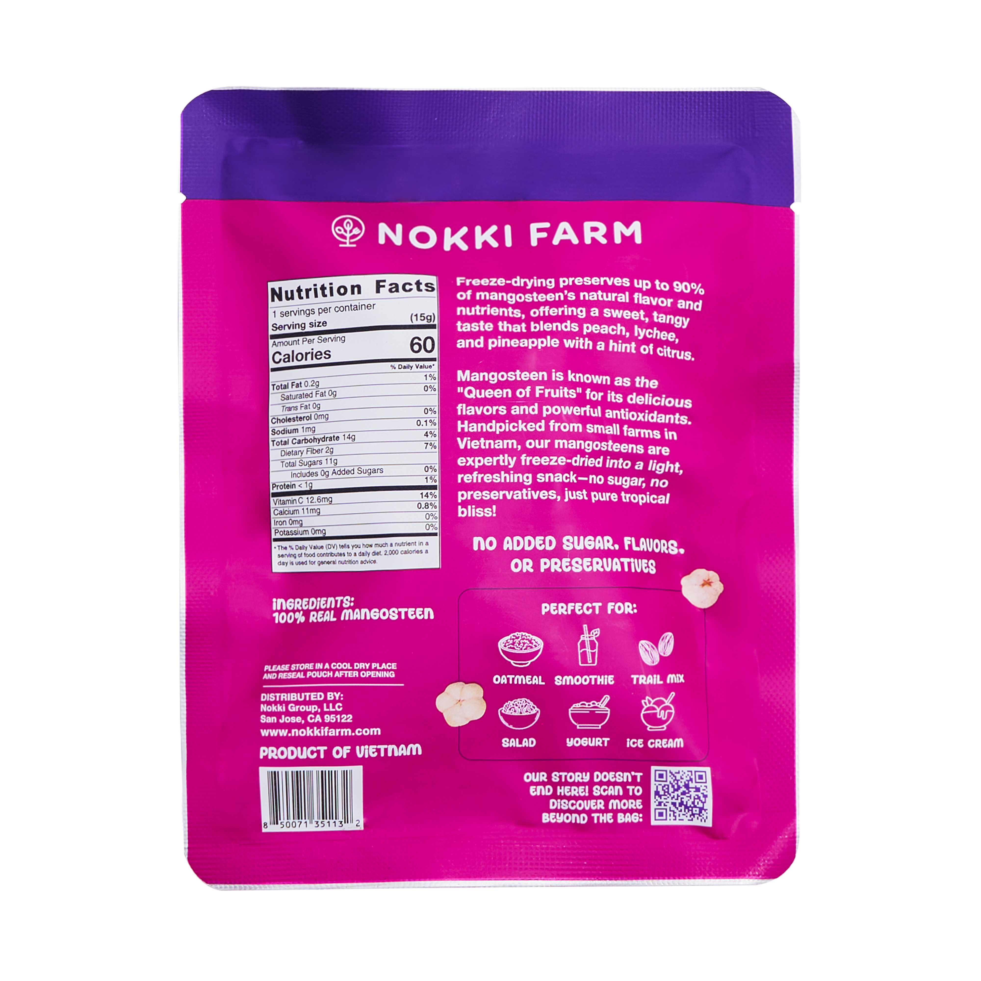 Freeze-Dried Mangosteen