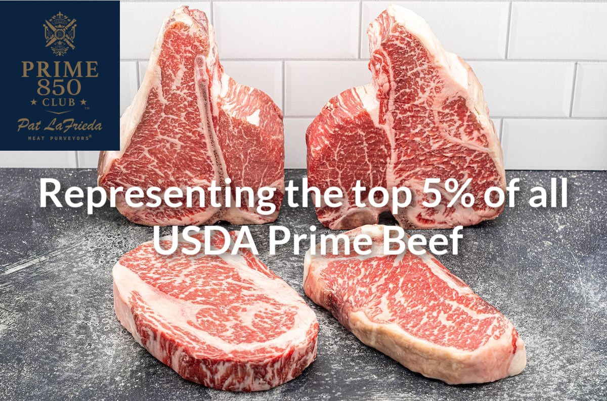 Prime 850 Club Beef Porterhouse Steak, Dry-Aged